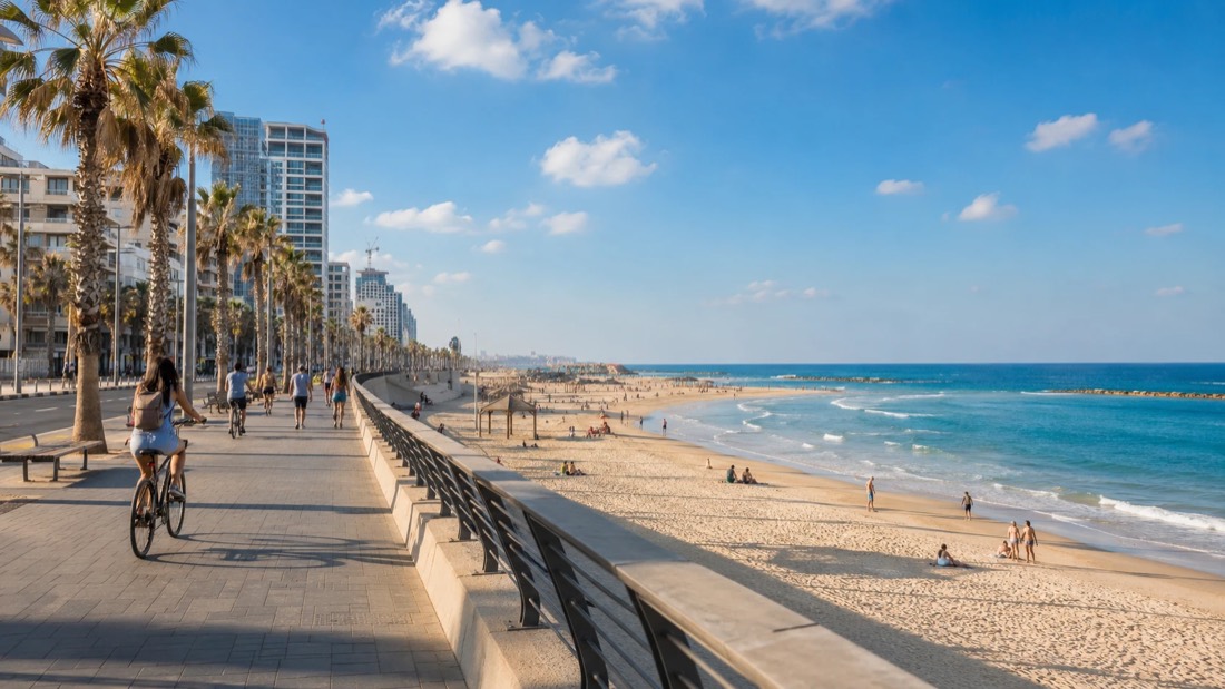 חוף הים והטיילת, תל אביב
